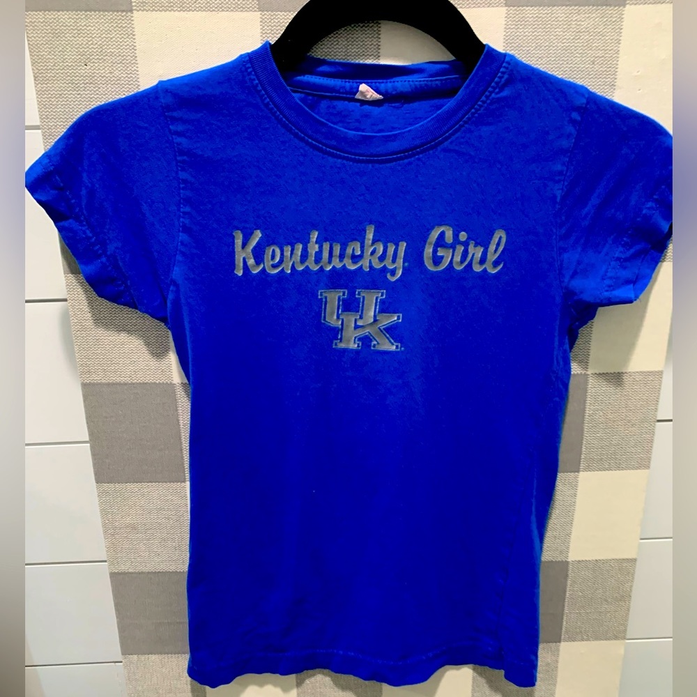 Little girl Medium, University of Kentucky, Kentucky Girl T-shirt